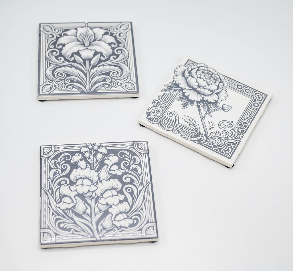 Zinnia Coasters