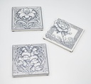 Zinnia Coasters