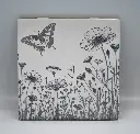 Flowers With Butterfly Coasters