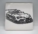 2020 Toyota Supra Coasters