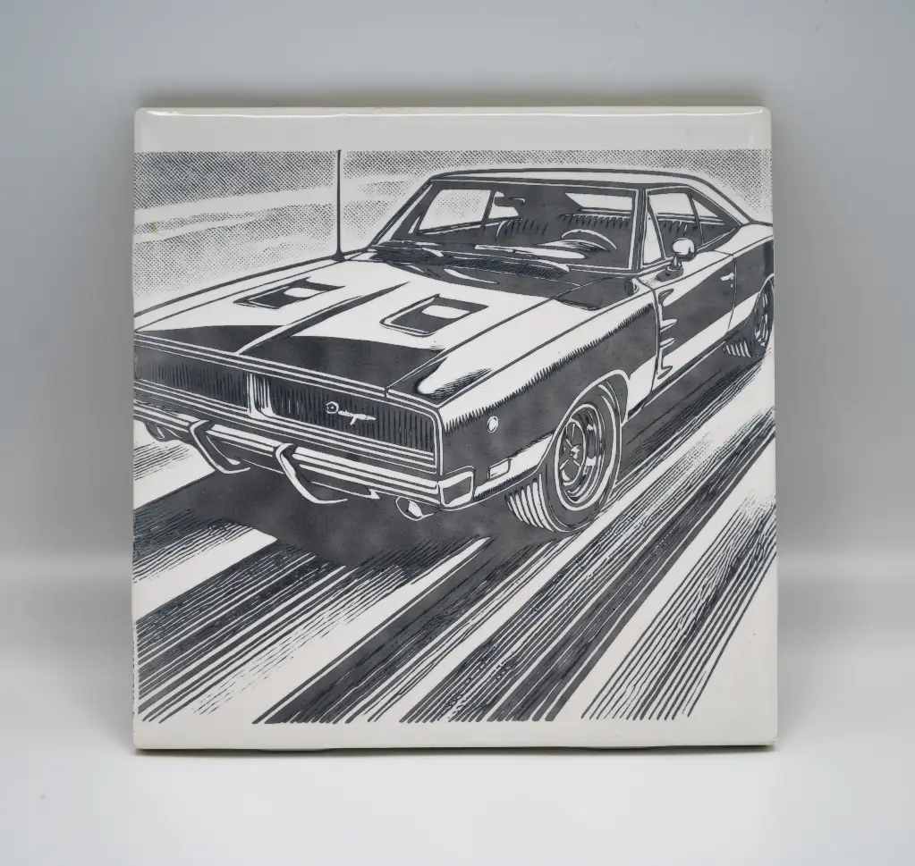 69 Dodge Charger Coasters