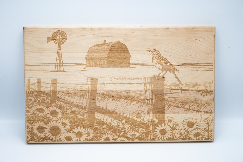 Cornucopia Cutting Board