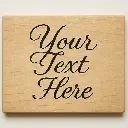 Custom Text Cutting Board