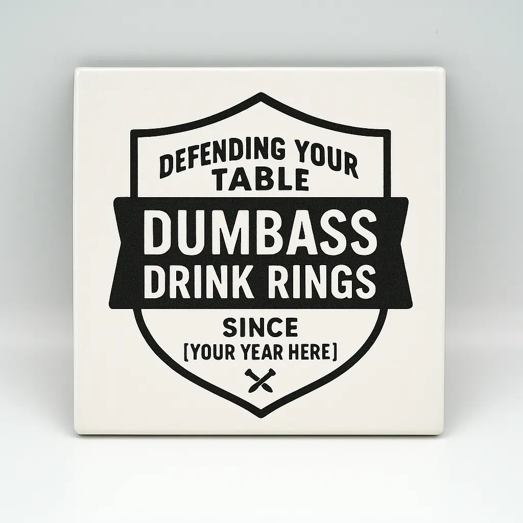 Custom Table Armor Coaster