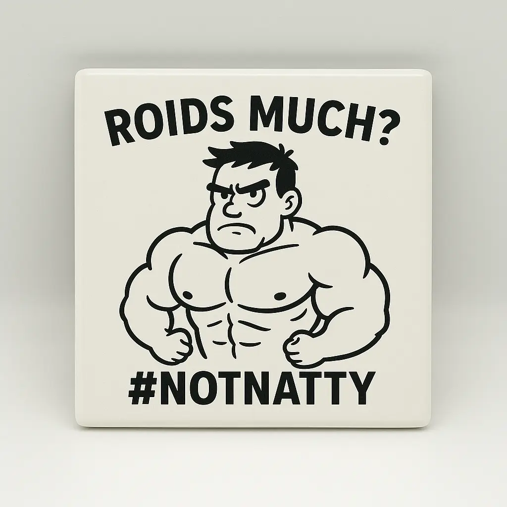 Roids Much? Coaster