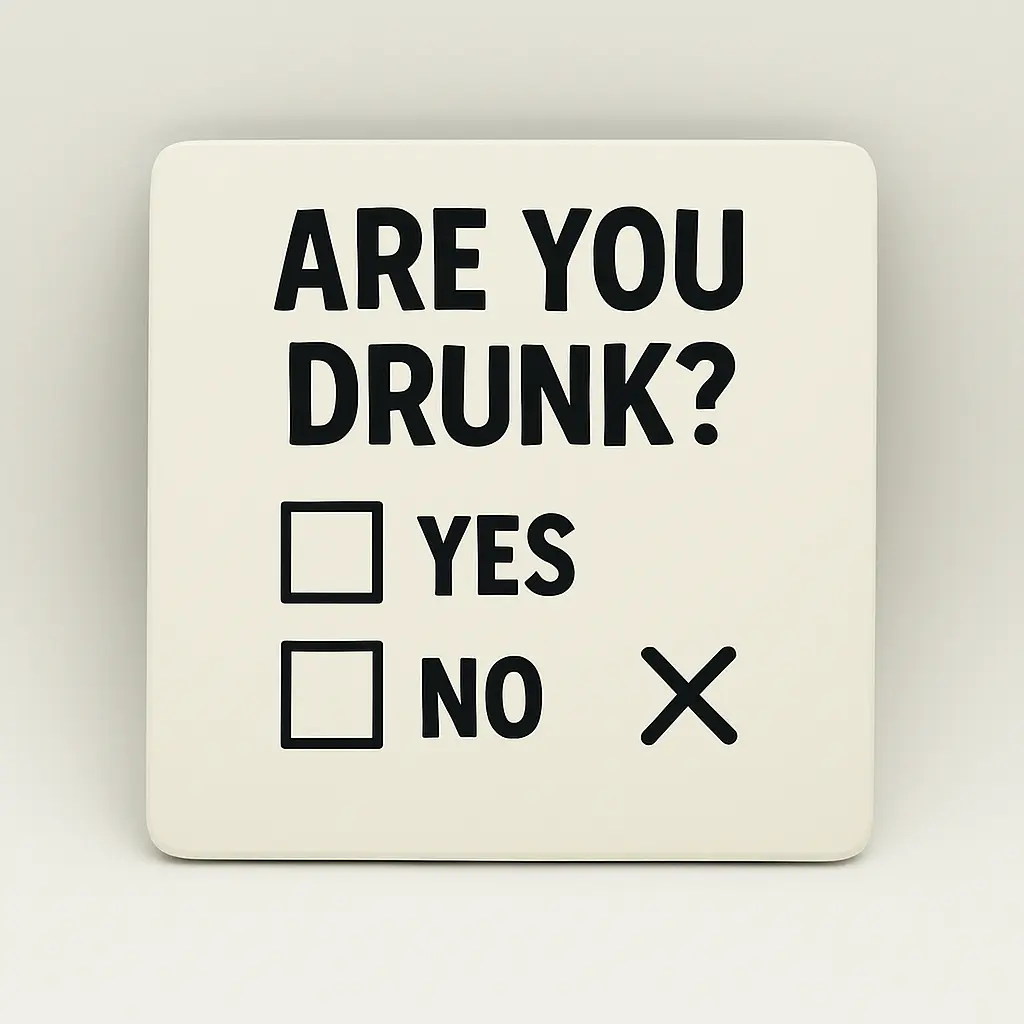 Are you Drunk? Coaster