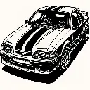 Fox Body Mustang Coaster
