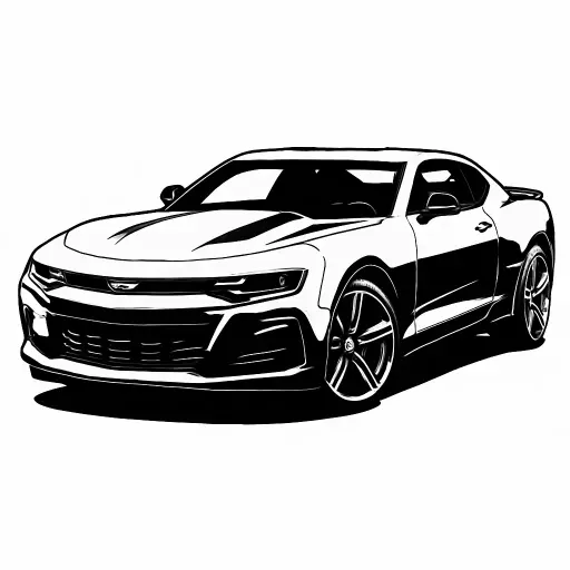 Bumblebee Camero Coaster