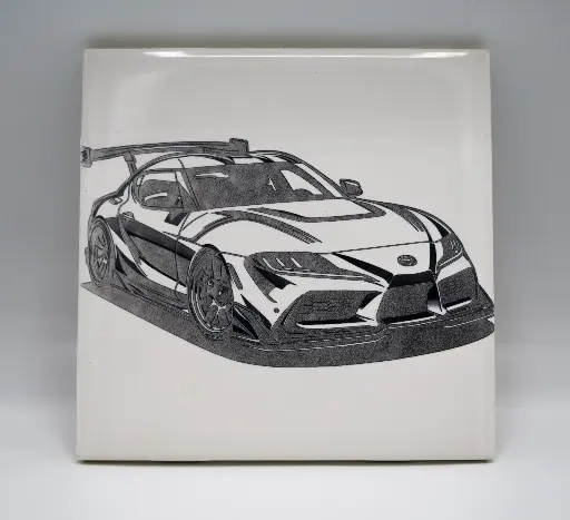 2020 Toyota Supra Coasters