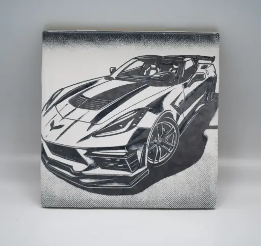 2017 Chevy Corvette Coasters
