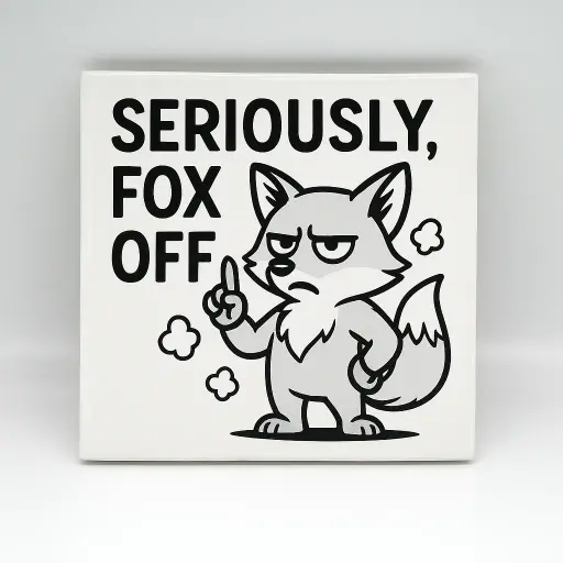 Seriously Fox Off Coaster